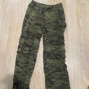 Army green cargo pants